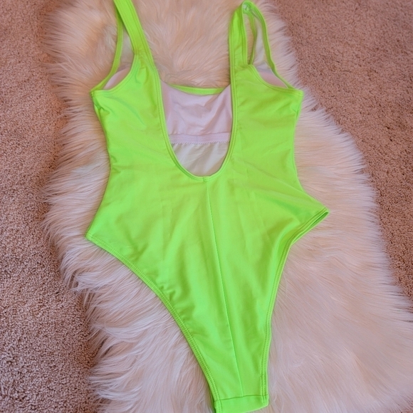 2/$20 NWOT Neon One Piece Swim Suit S - Picture 6 of 8